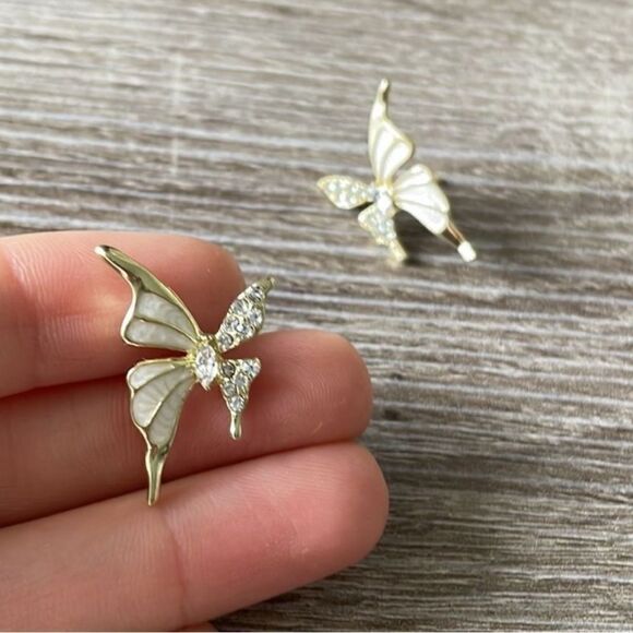 Bohemian butterfly earrings M248 - Picture 3 of 5